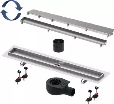 Душевой лоток Tece Linus 15103079 2 в 1 70 см