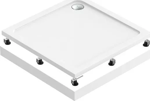 Душевой поддон Bas Форум 100x100 ПН00051, белый