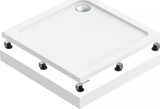 Душевой поддон Bas Форум 90x90 ПН00050, белый