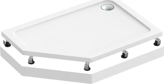 Душевой поддон Bas Пента 120x80 ПН00064 левый, белый
