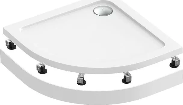 Душевой поддон Bas Раунд 90x90 ПН00067, белый