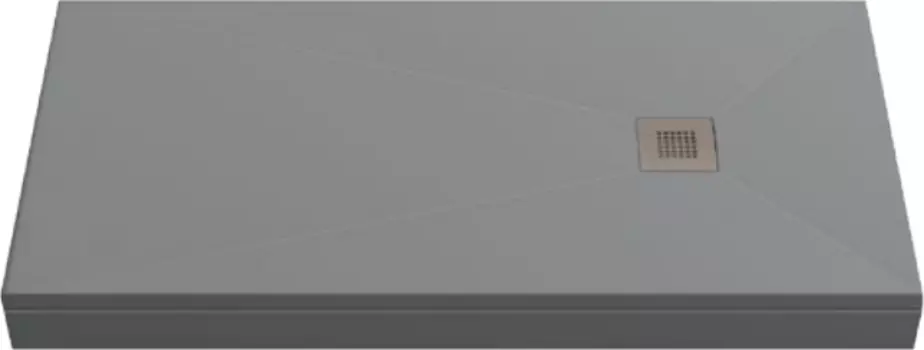 Душевой поддон Creto Ares 140x90 см 1-0018, серый