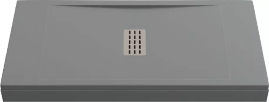 Душевой поддон Creto Etna 140x80 см 2-0016, серый