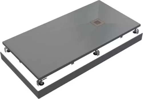 Душевой поддон Good Door Essentia 160x70 ЛП00076, графит