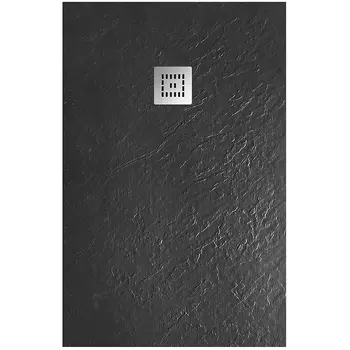 Душевой поддон из искусственного камня BelBagno TRAY-MR-UNO-AH-120/90-35-NERO 120x90, черный