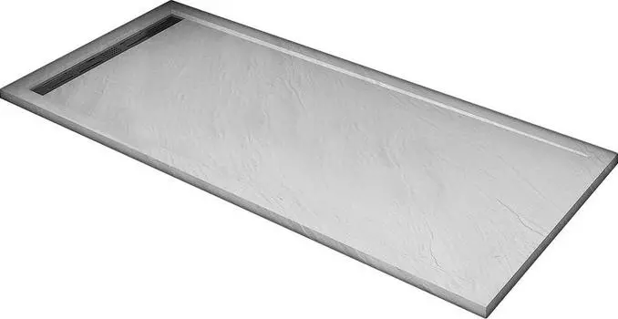 Душевой поддон из искусственного камня WeltWasser WW TRS 10070 STONE-WT 100x70 10000004370 белый