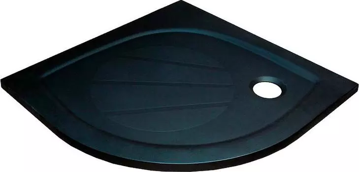 Душевой поддон Ravak Elipso Pro 90x90 XA237701010BM, черный матовый