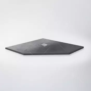Душевой поддон RGW ST/T-G 16155100-02 100x100 см, графит