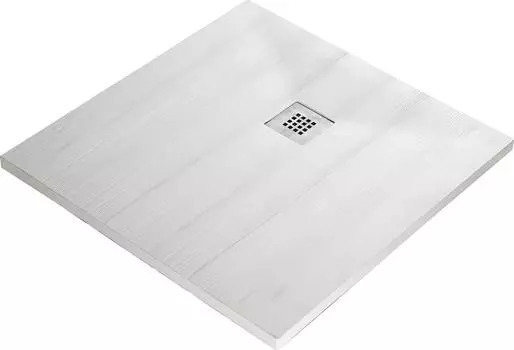 Душевой поддон WasserKRAFT Aller 10T03 90x90 см, слоновая кость матовая