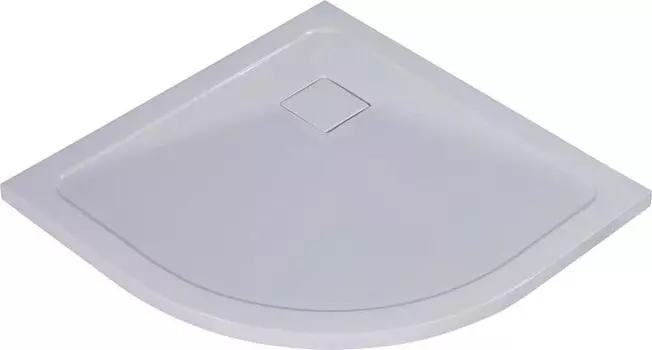 Душевой поддон WasserKRAFT Dinkel 58T01 90x90 см, белый глянец