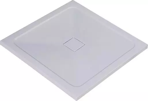 Душевой поддон WasserKRAFT Dinkel 58T03 90x90 см, белый глянец