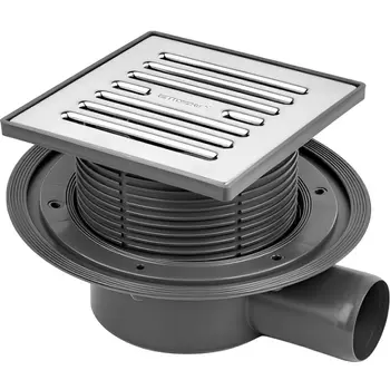 Душевой трап Bettoserb 14702509 с решеткой хром глянцевый