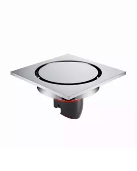 Душевой трап Orange, 10 х 10 см, хром, OT01-003cr