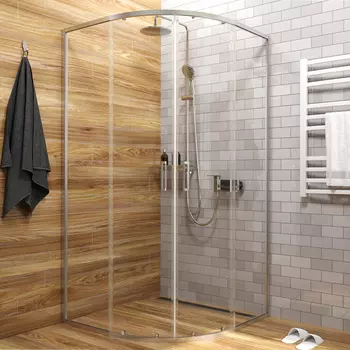 Душевой уголок 100х100 см Iddis Zodiac ZOD6CR0i23, стекло прозрачное