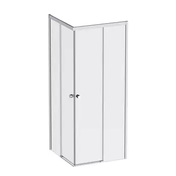 Душевой уголок 80x80 AM.PM X-joy W94G-403-8080-МТ1К стекло прозрачное, профиль хром матовый