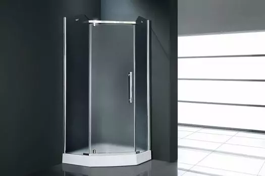 Душевой уголок 90х90 см Royal Bath TR RB90TR-C-CH стекло рифленое