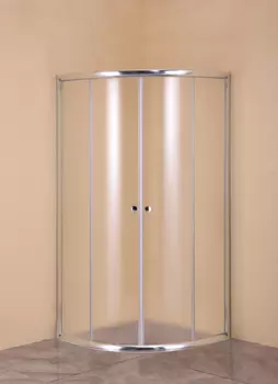 Душевой уголок Agger 88х185 A01-090MCR/G стекло матовое, профиль хром