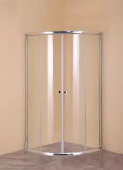 Душевой уголок Agger 88х185 A01-090TCR/G стекло прозрачное, профиль хром