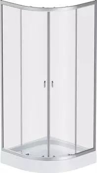 Душевой уголок AM.PM X-Joy W88E-205-080MT64, профиль хром, стекло прозрачное