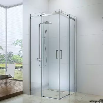 Душевой уголок Berges Wasserhaus Gelios 061022 90х90, профиль хром сильвер