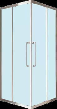 Душевой уголок Cezares Relax 100x100 RELAX-304-A-2-100-C-CR профиль хром глянец, стекло прозрачное