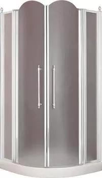 Душевой уголок Migliore Diadema 90x90 22679, профиль хром, стекло матовое