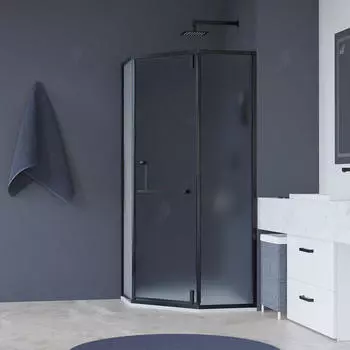 Душевой уголок RGW Hotel HO-084B 90x90 350608499-24, профиль черный