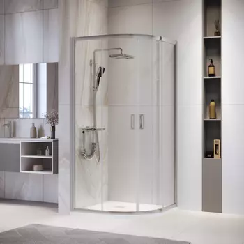 Душевой уголок RGW Passage 03085288-11 стекло прозрачное, профиль хром