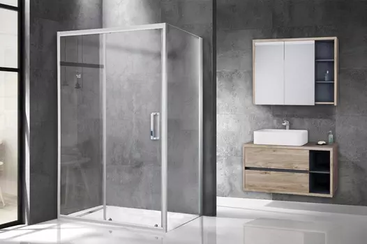 Душевой уголок Royal Bath Accord 110х80 RB8110HPS-Т-ST стекло прозрачное, профиль сатин