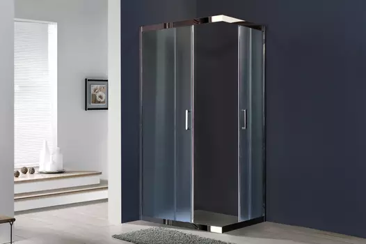 Душевой уголок Royal Bath HPD 110х100 RB1110HPD-C-CH стекло матовое, профиль хром