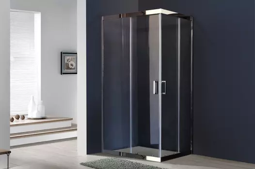 Душевой уголок Royal Bath HPD 110х90 RB9110HPD-T-CH стекло прозрачное, профиль хром