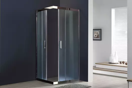 Душевой уголок Royal Bath HPD 115х115 RB115HPD-C-CH стекло матовое, профиль хром