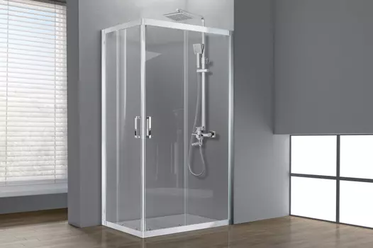 Душевой уголок Royal Bath HPD 85х120 RB1285HPD-T-ST стекло прозрачное, профиль сатин