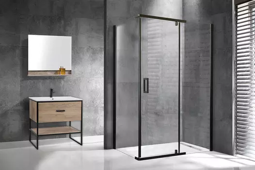 Душевой уголок Royal Bath HPVD 140х70 RB7140HPVD-T-BL стекло прозрачное , профиль черный