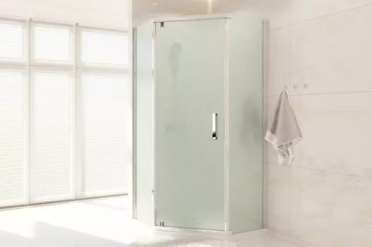 Душевой уголок Royal Bath TR 100х120 RB1210TR-C стекло матовое, профиль белый