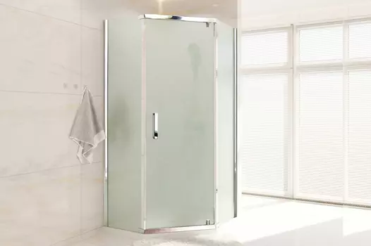 Душевой уголок Royal Bath TR 120х120 RB120TR-C-CH стекло матовое, профиль хром