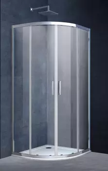 Душевой уголок Vincea Alpha VSQ-3AL900CL, стекло прозрачное, хром