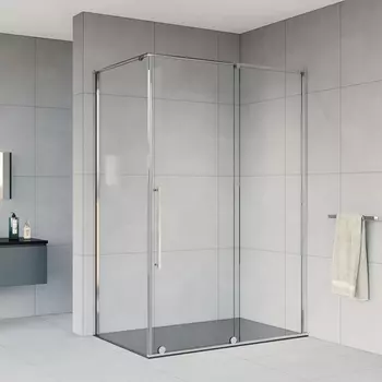 Душевой уголок Vincea Arno VSR-1A9015CL 150x90, хром, стекло прозрачное