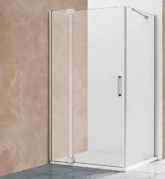 Душевой уголок Vincea Extra VSR-1E809080CL 90x80, хром, стекло прозрачное