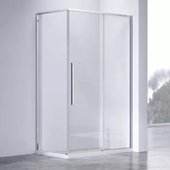 Душевой уголок Vincea Slim-N VSR-4SN8010CL, стекло прозрачное, хром