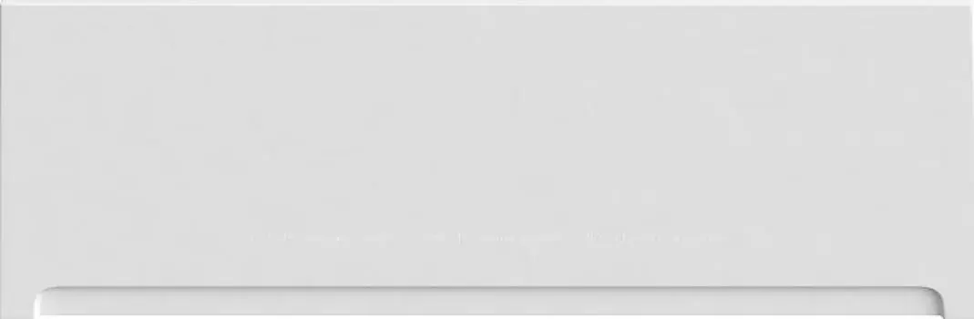 Фронтальная панель для ванны Bas Аякс 160 Э 00129, белый