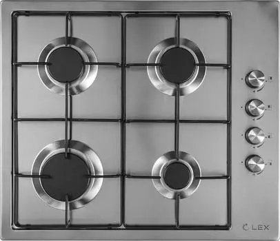 Газовая варочная панель LEX GVS 644-1 CHAO000174, inox