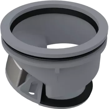 Гидрозатвор комбинированный Alcaplast P143 для APZ-S12 для желоба APZ13