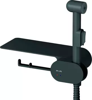 Гигиенический душ AM.PM Like F0202622 со смесителем, черный