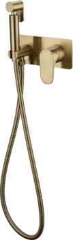 Гигиенический душ Boheme Spectre 457-BR со смесителем, бронза