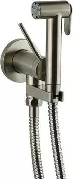 Гигиенический душ Gattoni RT010NS со встроенным смесителем никель шлифованный