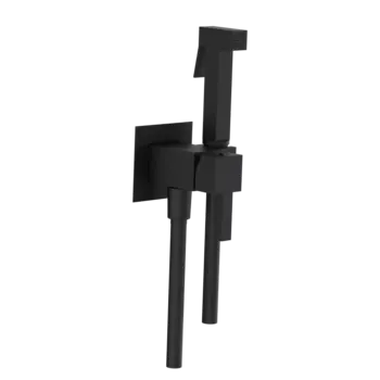 Гигиенический душ со смесителем RGW Shower Panels 581408212-04 черный