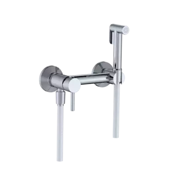 Гигиенический душ со смесителем RGW Shower Panels 581408215-01 хром