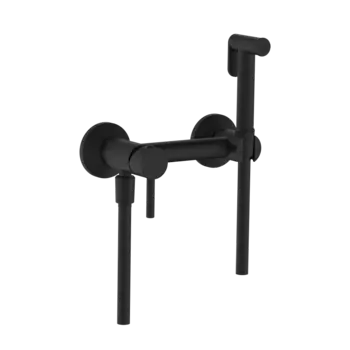 Гигиенический душ со смесителем RGW Shower Panels 581408215-04 черный