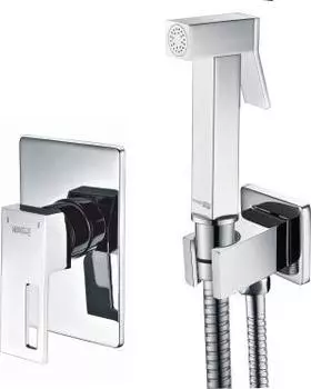 Гигиенический душ WasserKRAFT Alme A15156, хром